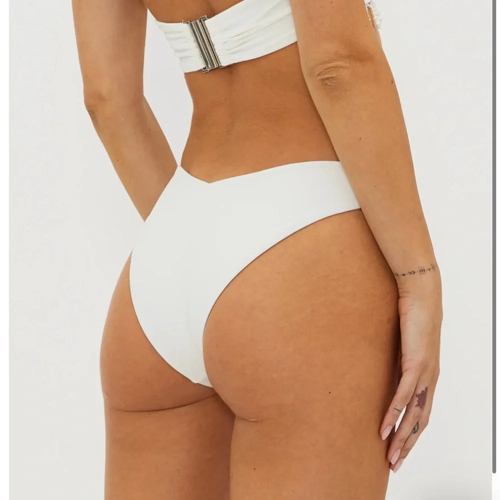 Beach Riot White Bikini Bottom - Picture 3 of 7